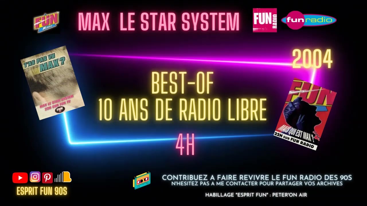 Max le Star System - Best Of 10 ans de radio libre, de délires, d'impros, de canulars [Fun Radio]