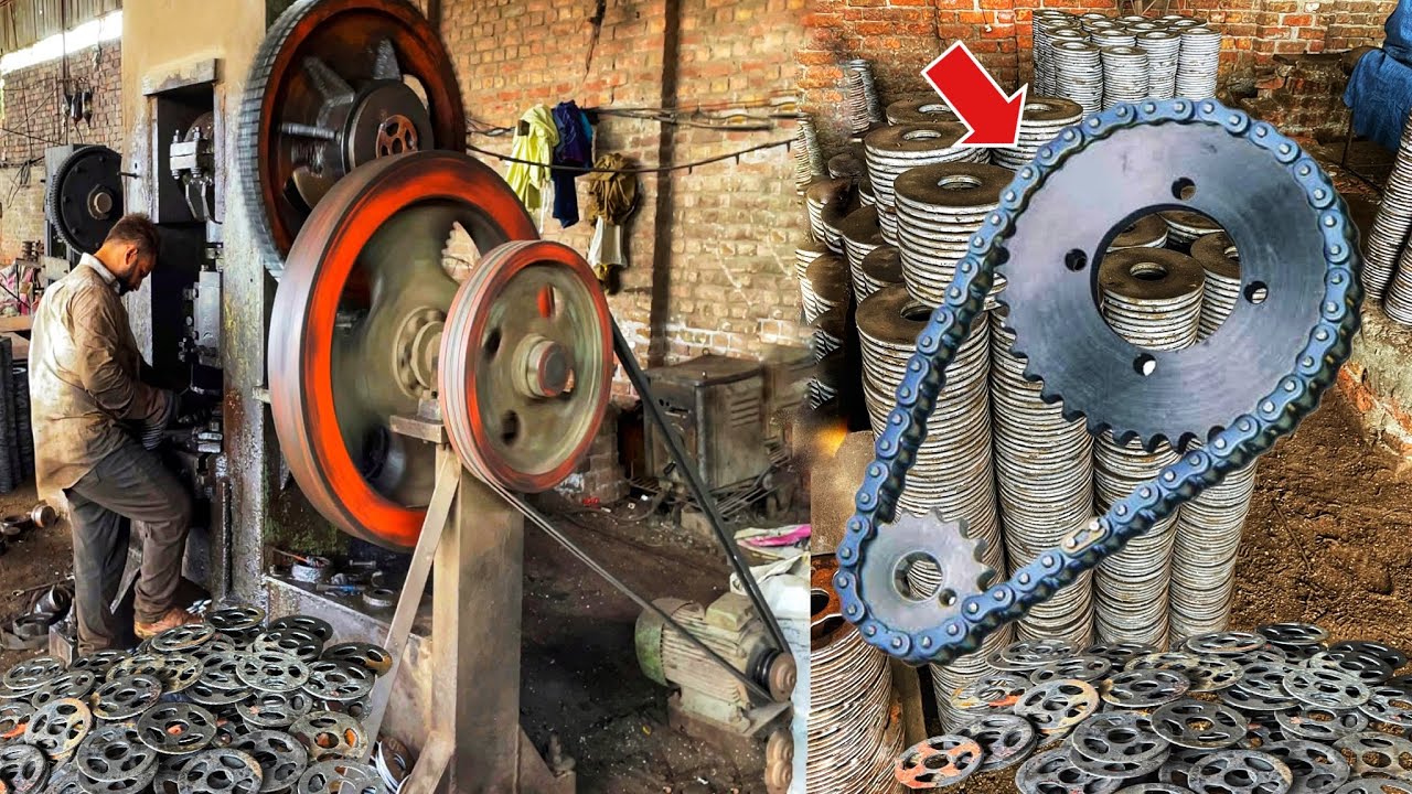 How Motorcycle Sprocket Are Manufactured | Sprocket Manufacturing