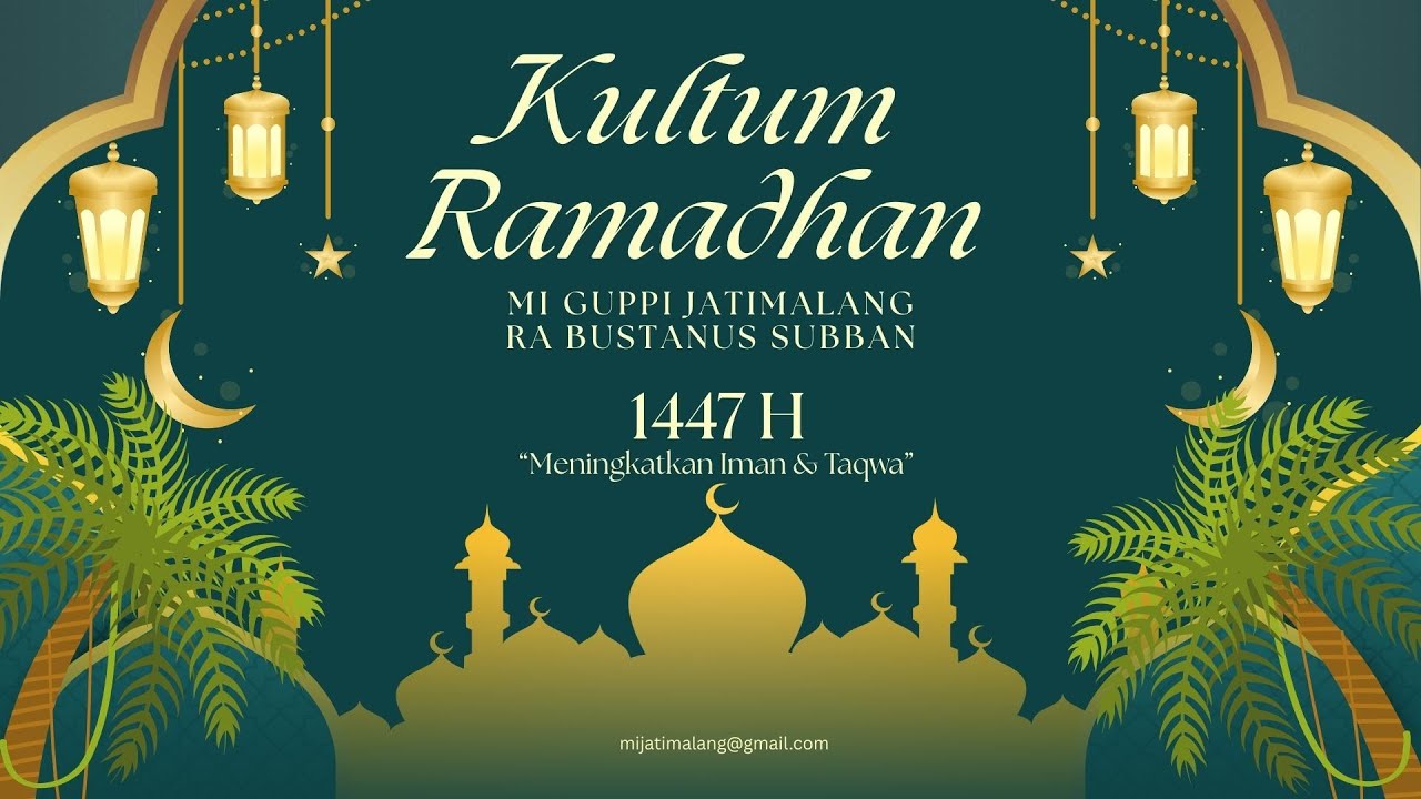 Kultum Ramadhan 1447 H | Keutamaan Malam Lailatul Qadar-Dhea Anoereksia