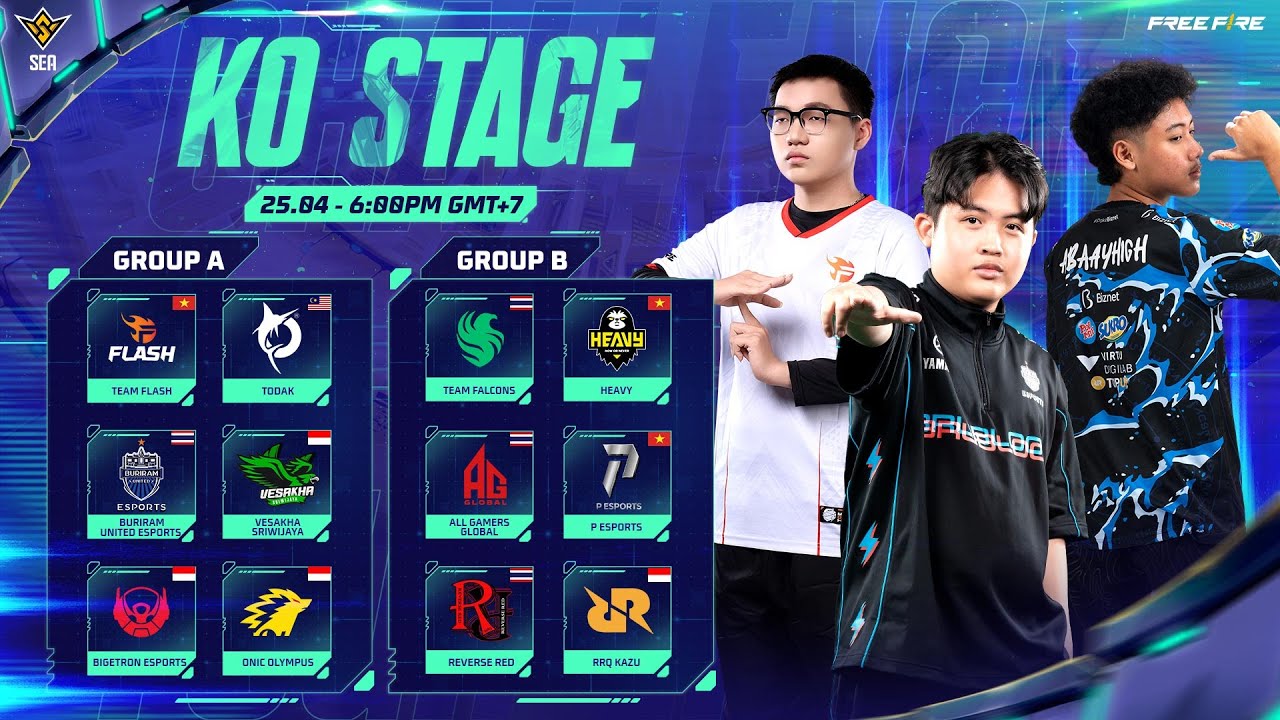 🔴 [EN] FFWS Sea 2025 Spring | Knockout Stage - Week 1 | Day 1