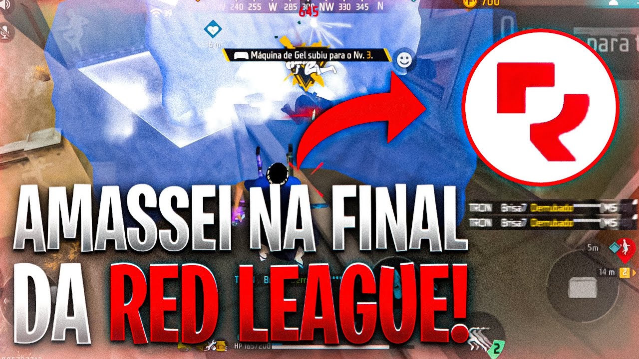 FINAL DA RED LEAGUE - FOMOS CAMPEÕES!? 🏆👀 HIGHLIGHTS EM CAMPEONATOS! Rog Phone 5s