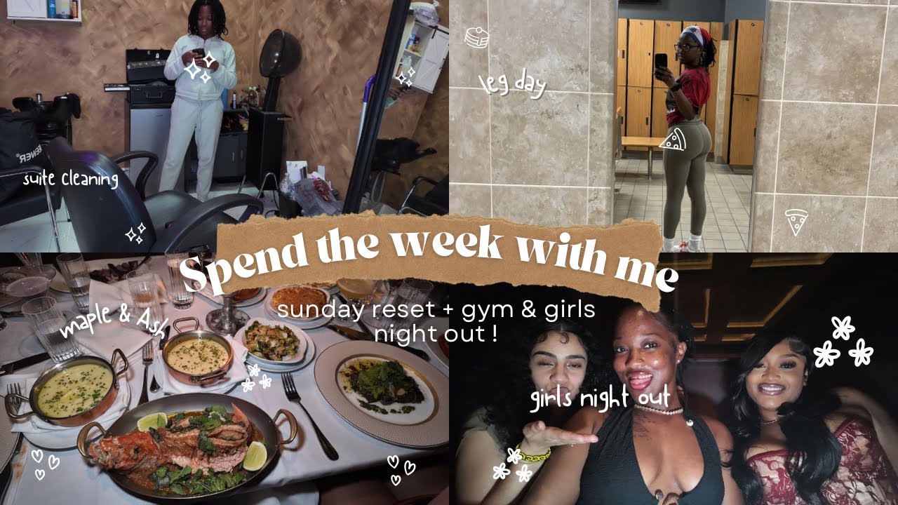 Spend the Week With Me ✨ Soft Life Reset, Gym Comeback, Meal Prep & Miami Luxury Nights 