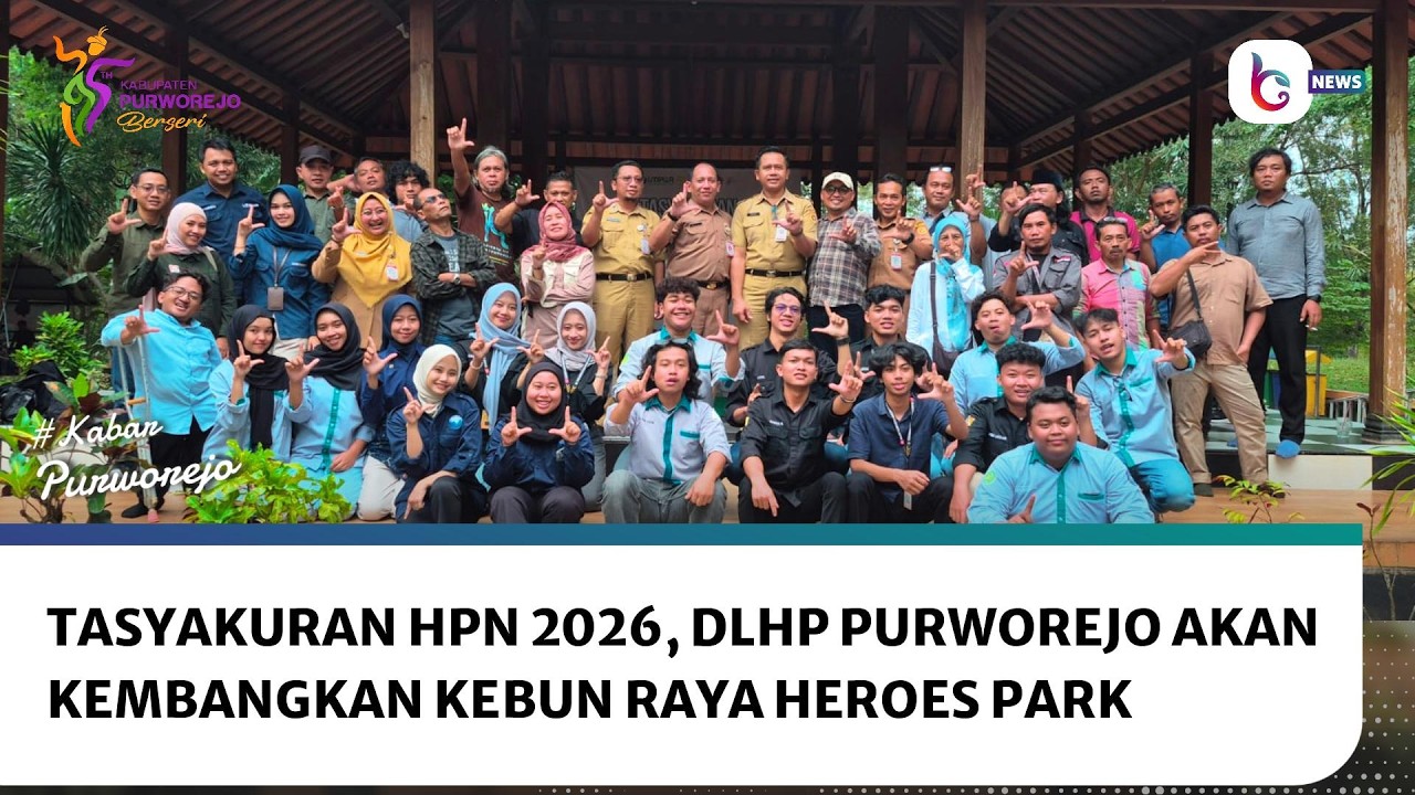 Di Tasyakuran HPN 2026, DLHP Purworejo Akan Kembangkan Kebun Raya Heroes Park