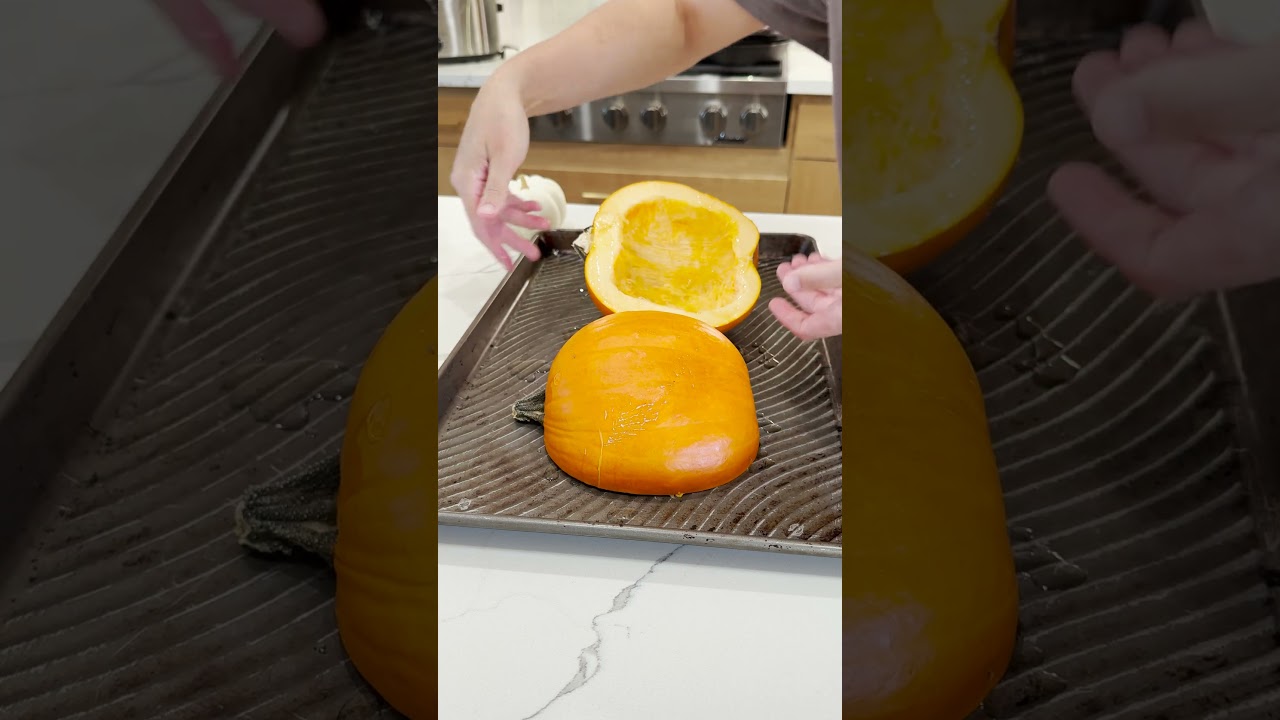 Homemade PUMPKIN Puree #shortsfeed #pumpkin #kitchentips #homemadefood #homemadefood