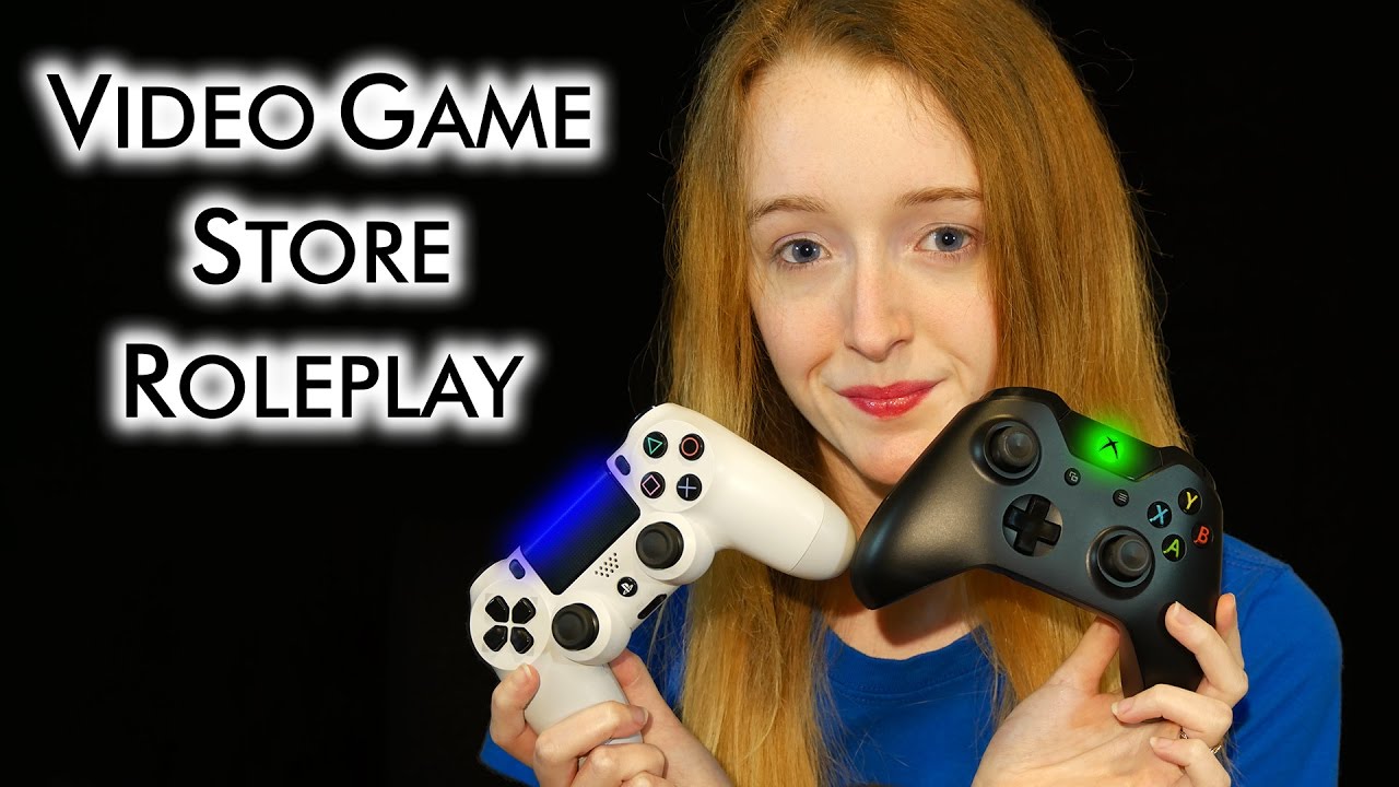 ASMR Video Game Store Role Play 3 - Soft Spoken