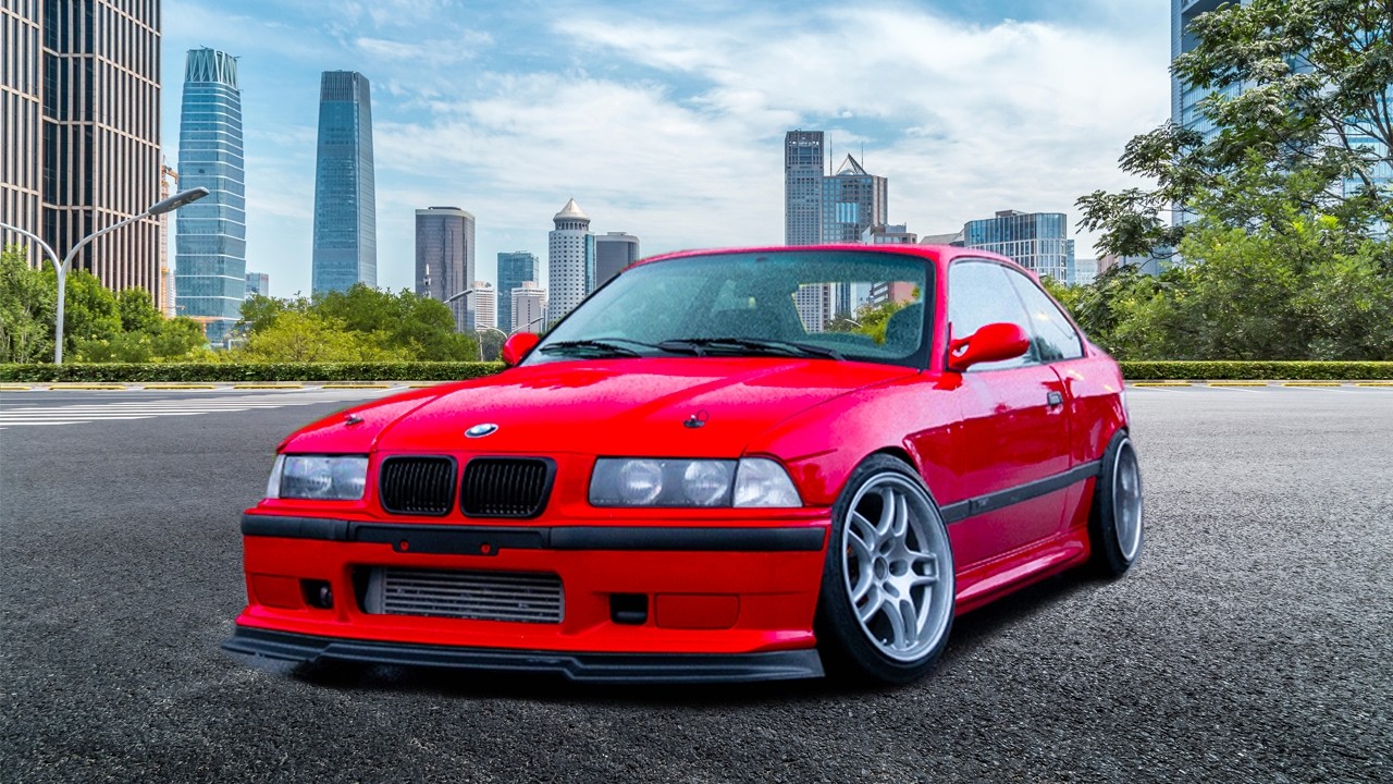 BMW E36 с двигателем 2JZ получил серьёзные обновления!