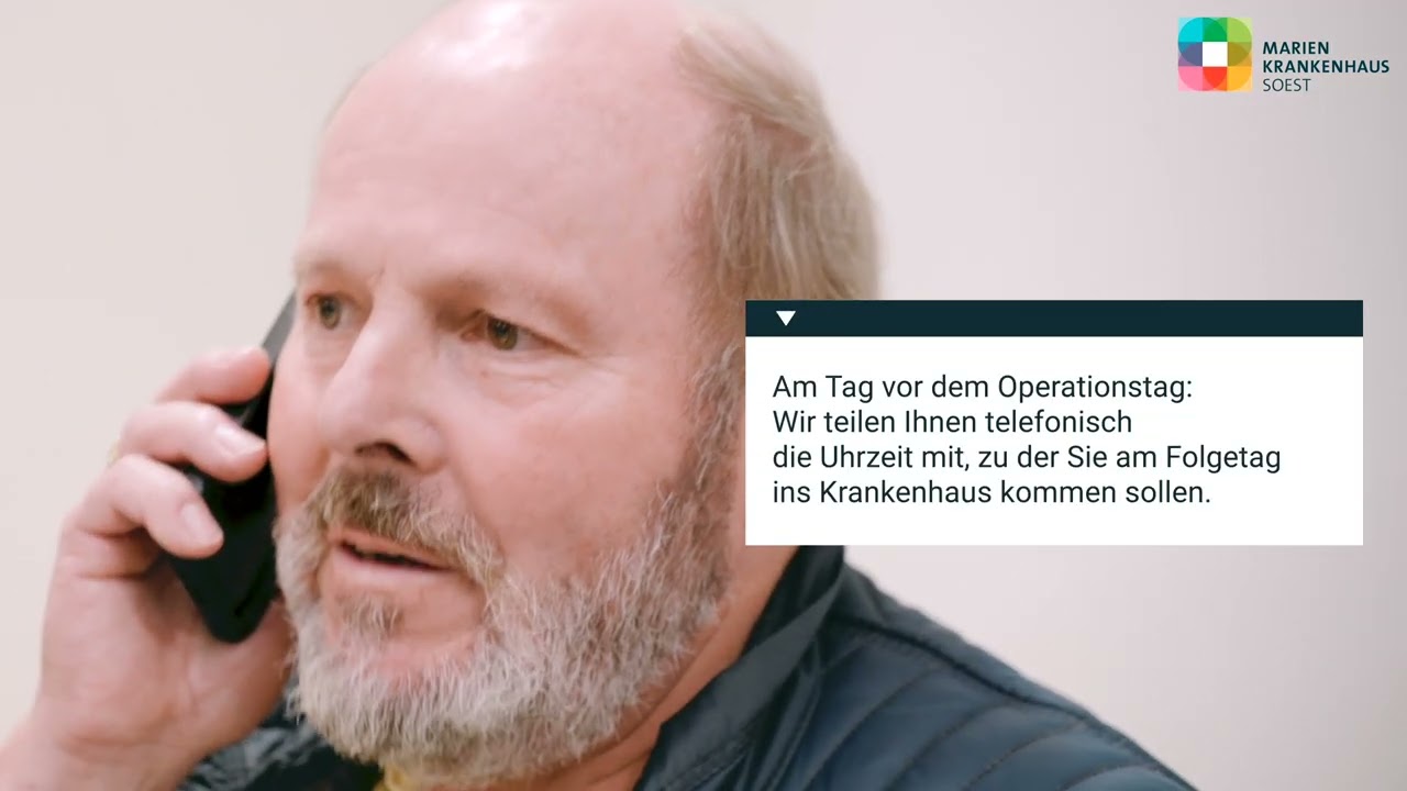 Abläufe im Endoprothetikzentrum des Marienkrankenhauses Soest (Chefarzt PD Dr. Matthias Klotz)