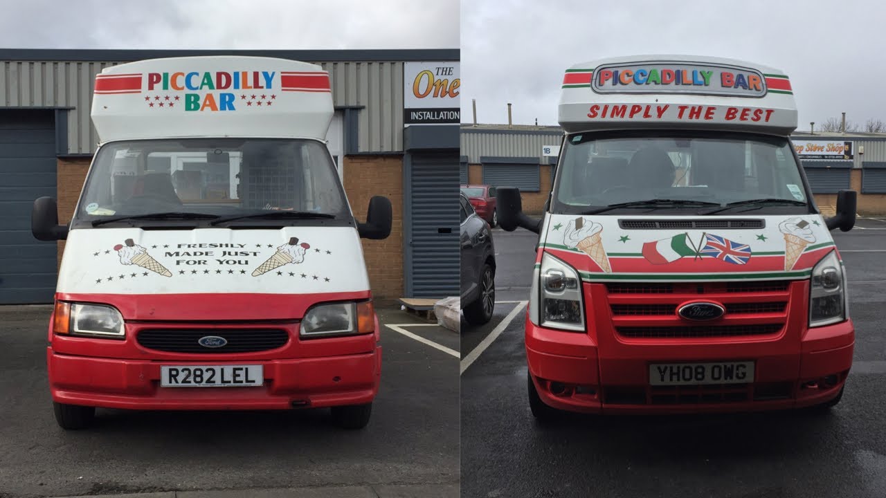 Compilation of the Piccadilly Bar ice cream van rounds so far from this year