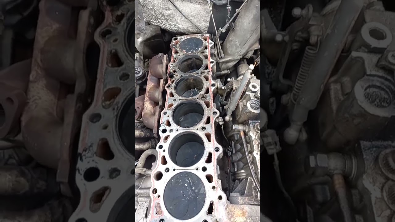benz w124 engine repair process