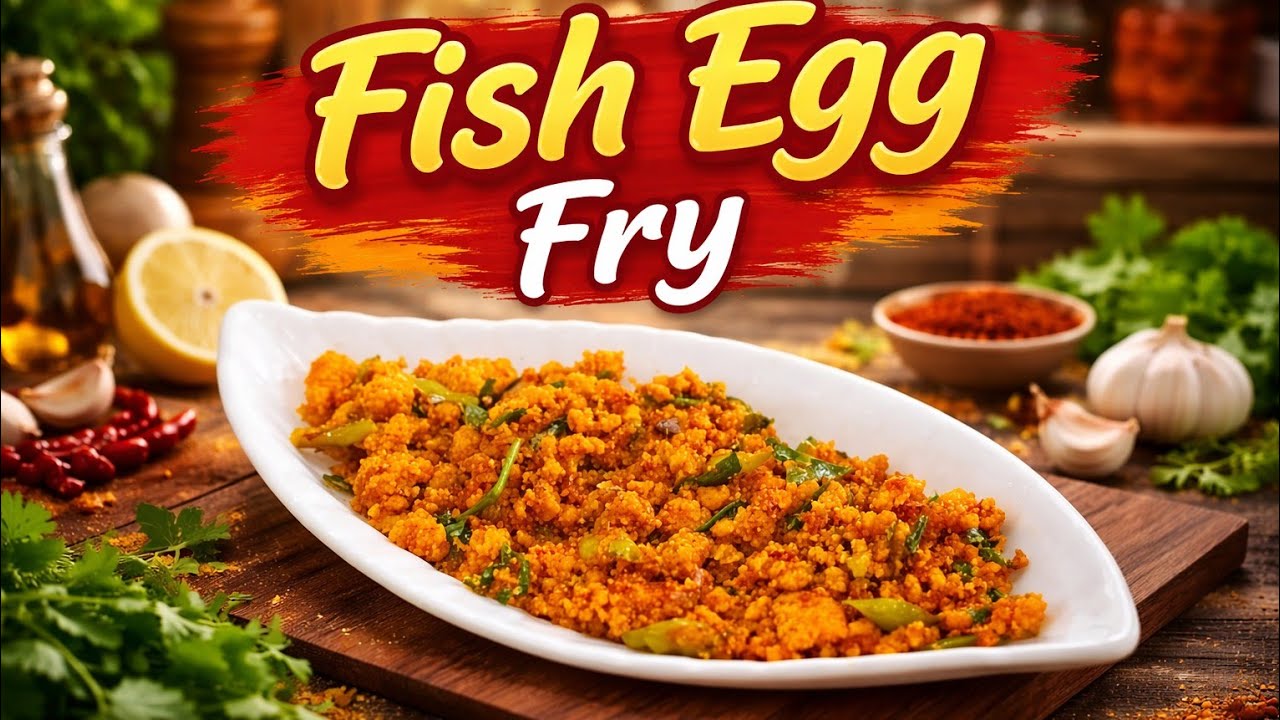 🐟🐠👌ఫిష్ జన వేపుడు అస్సలు నీచువాసన లేకుండా ఇలా చేయండి (Fish egg fry)👌😍👍||Like||Share ||subscribe||🐟🐠🐟