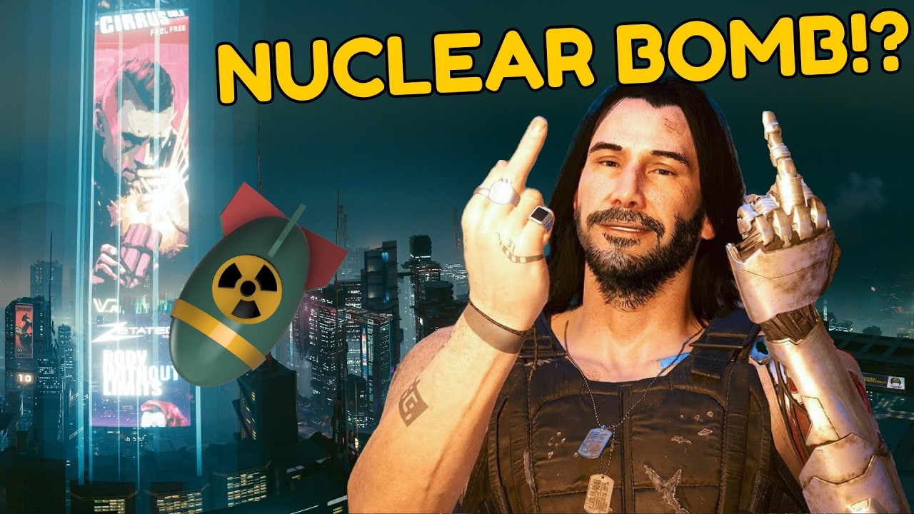 Johnny Silverhand Wins in Cyberpunk 2077