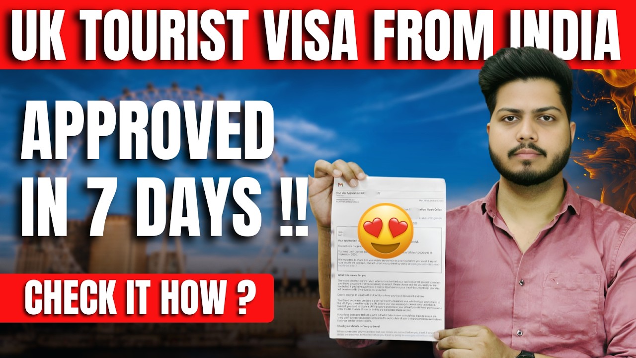 🇬🇧 UK Tourist Visa Approved in Just 7 Days | How We Got This Visa So Fast?