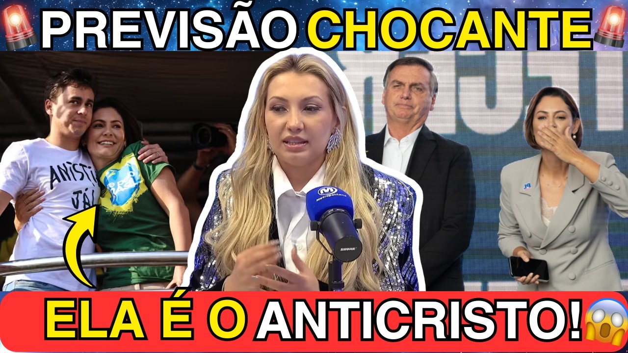 MEU DEUS!!! CHALINE GRAZIKI FAZ REVELAÇÕES SINISTRAS, TERREMOTOS NO BRASIL, POLÍTICA, ANTICRISTO E +