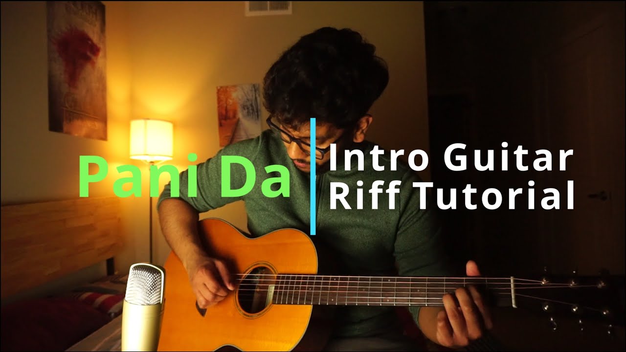 Pani Da  - Intro Guitar Lesson | Archan Dutta