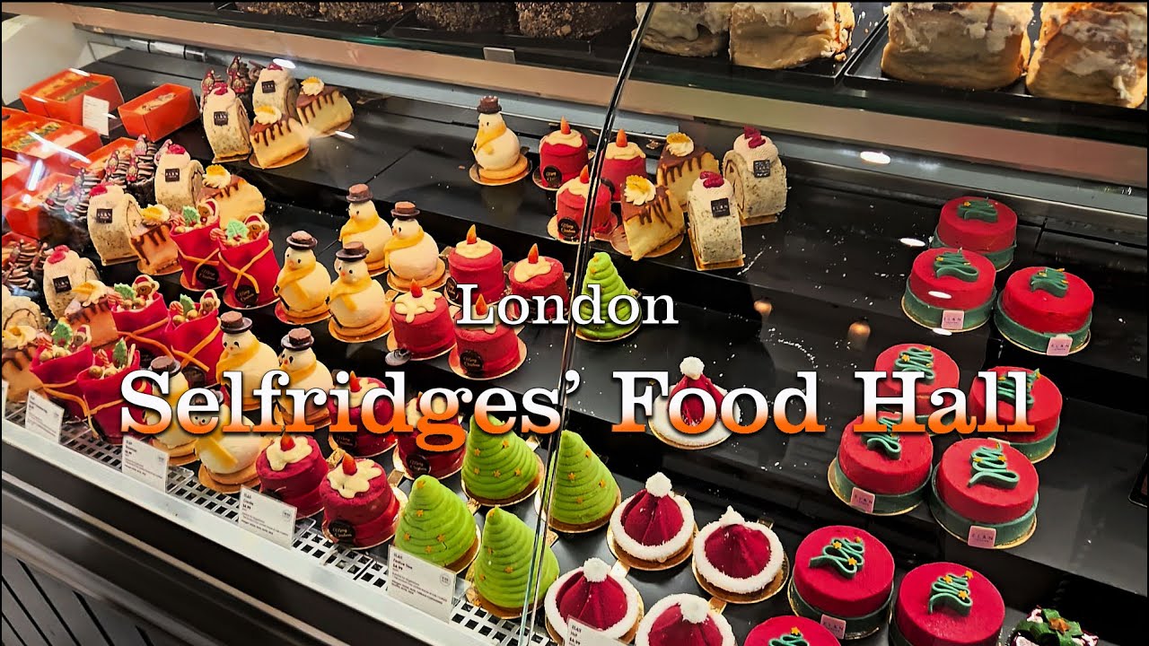 LONDON UK: Selfridges food tour