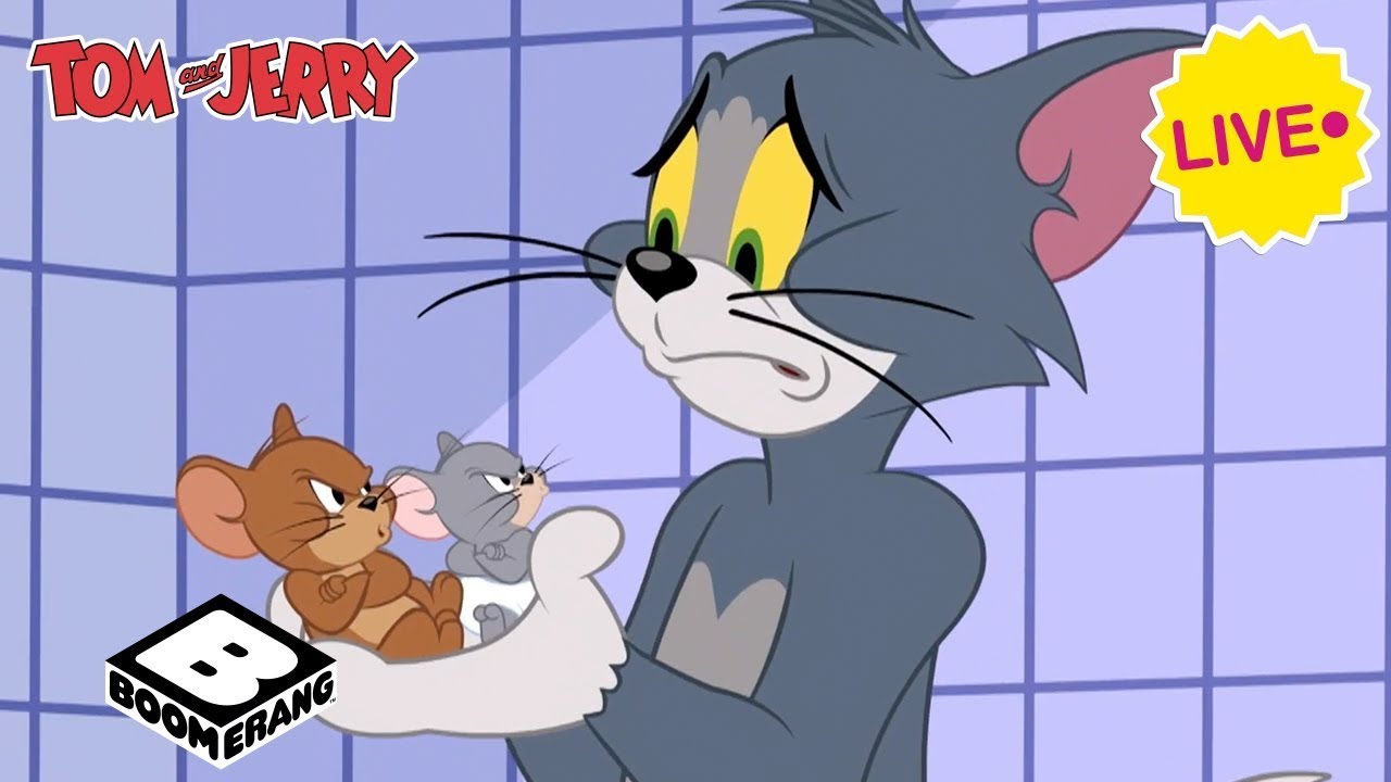 🔴 LIVE: Tom & Jerry FUNNIEST Adventures | 1 Hour Marathon | @boomeranguk