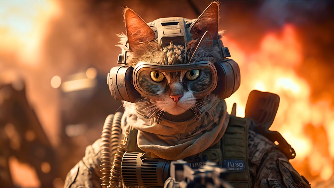 A war fought by animals would look like this : Animal Military Kingdom