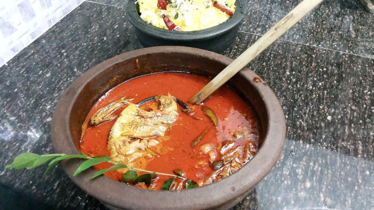 കുമരകം കരിമീൻ കറി  || SPICY FISH CURRY ||| Ep 17