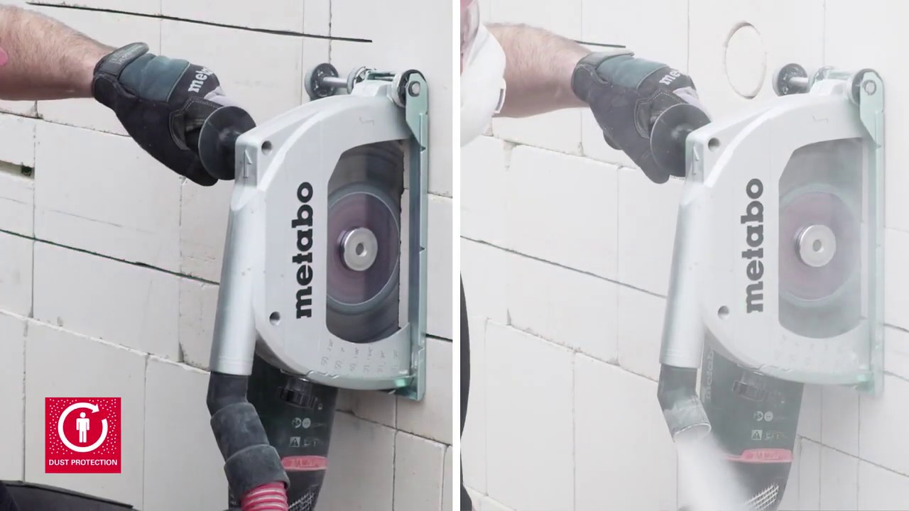 Системи Metabo для різання без пилу