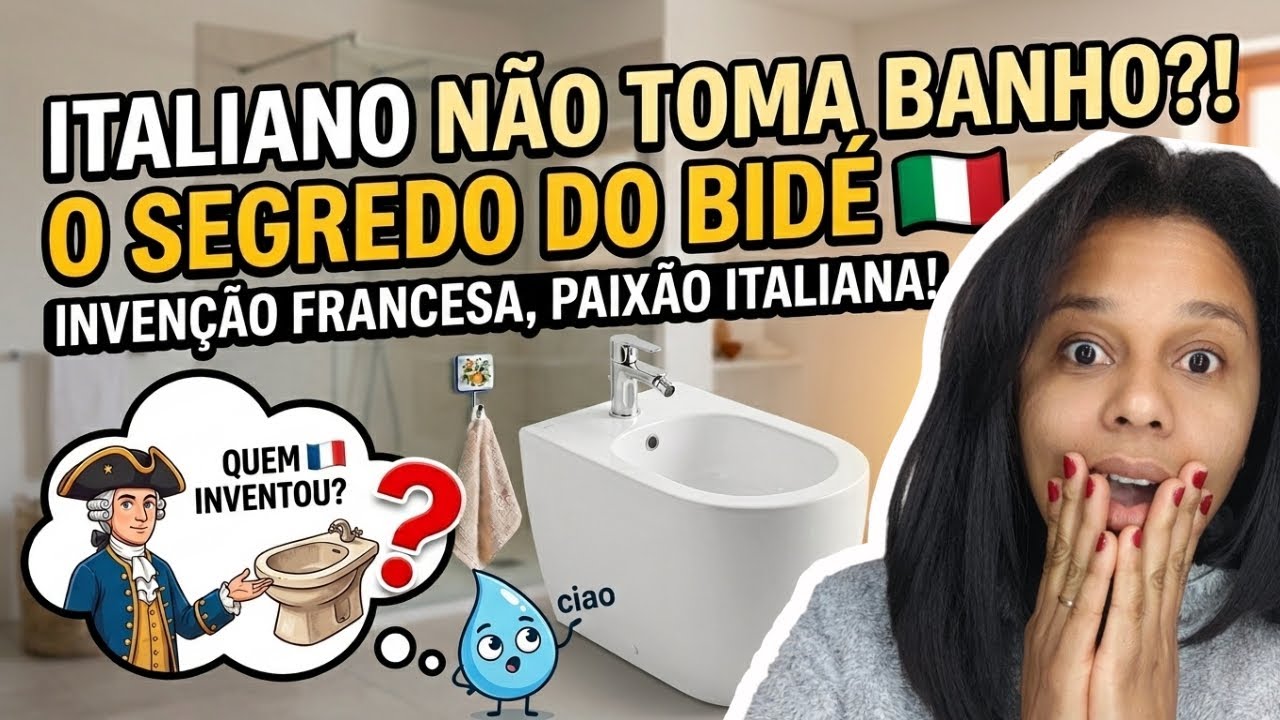 Por que os ITALIANOS não tomam banho como os brasileiros?