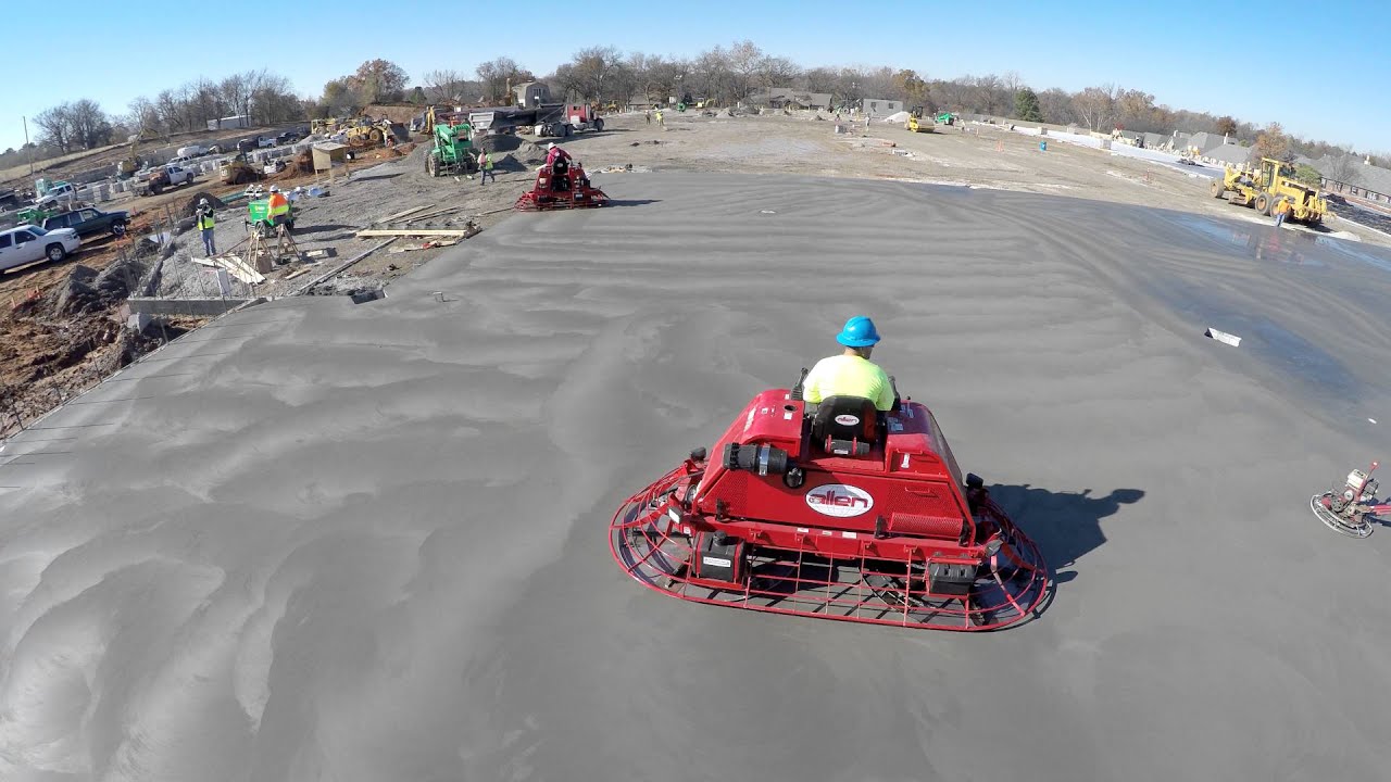 Costco Tulsa, OK Pour Video Ramcco Concrete