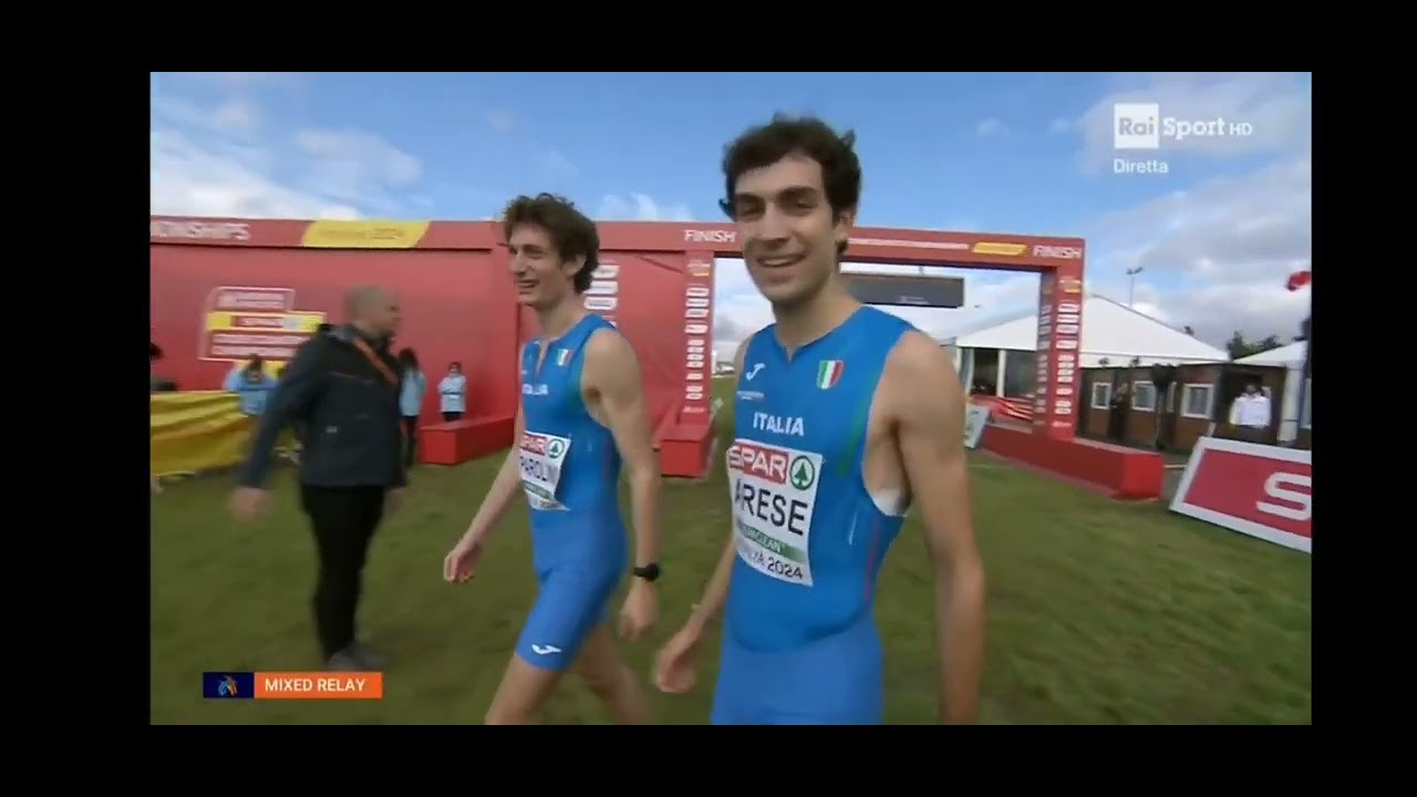 ITALIA CAMPIONE EUROPEA STAFFETTA MISTA di Cross il 08/12/2024 in Turchia