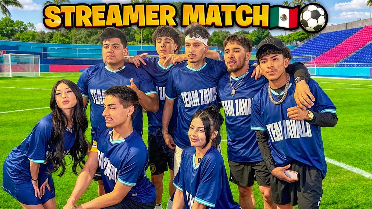 HISPANIC STREAMER SOCCER MATCH!!! ( TEAM ZAVALA VS TEAM NEON)