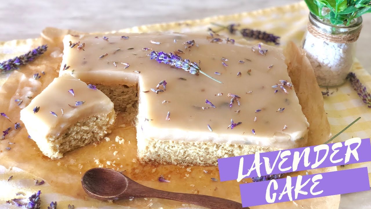 Vegan Lavender cake 💜