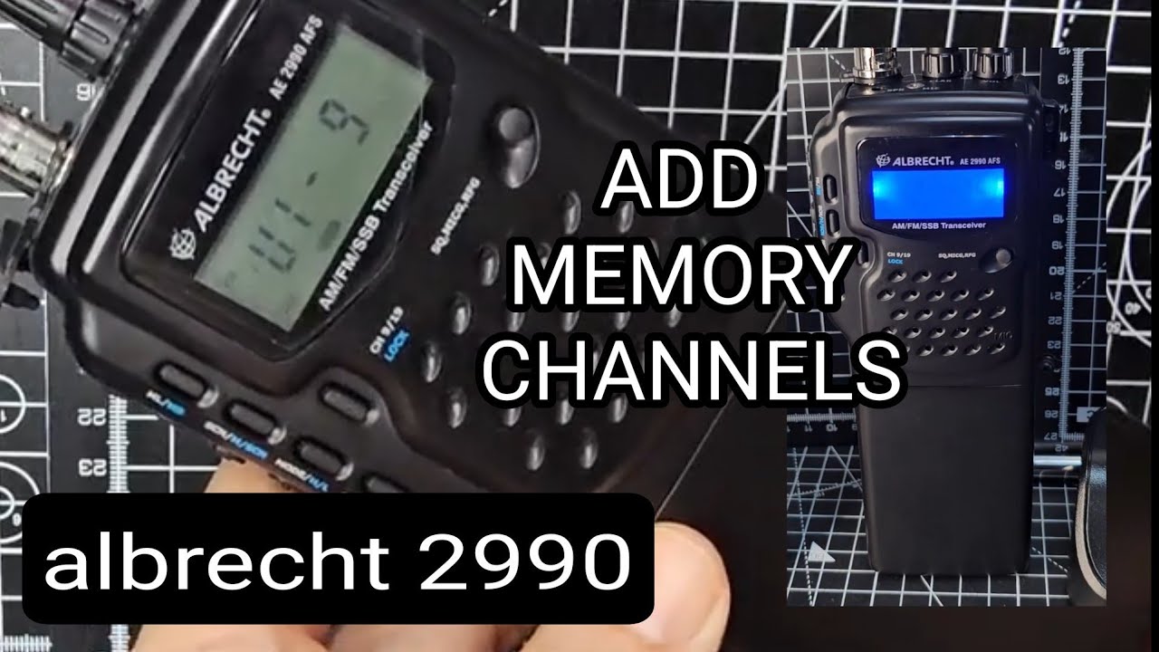 Albrecht 2990/Magnum 1012 - Save Memory Channels