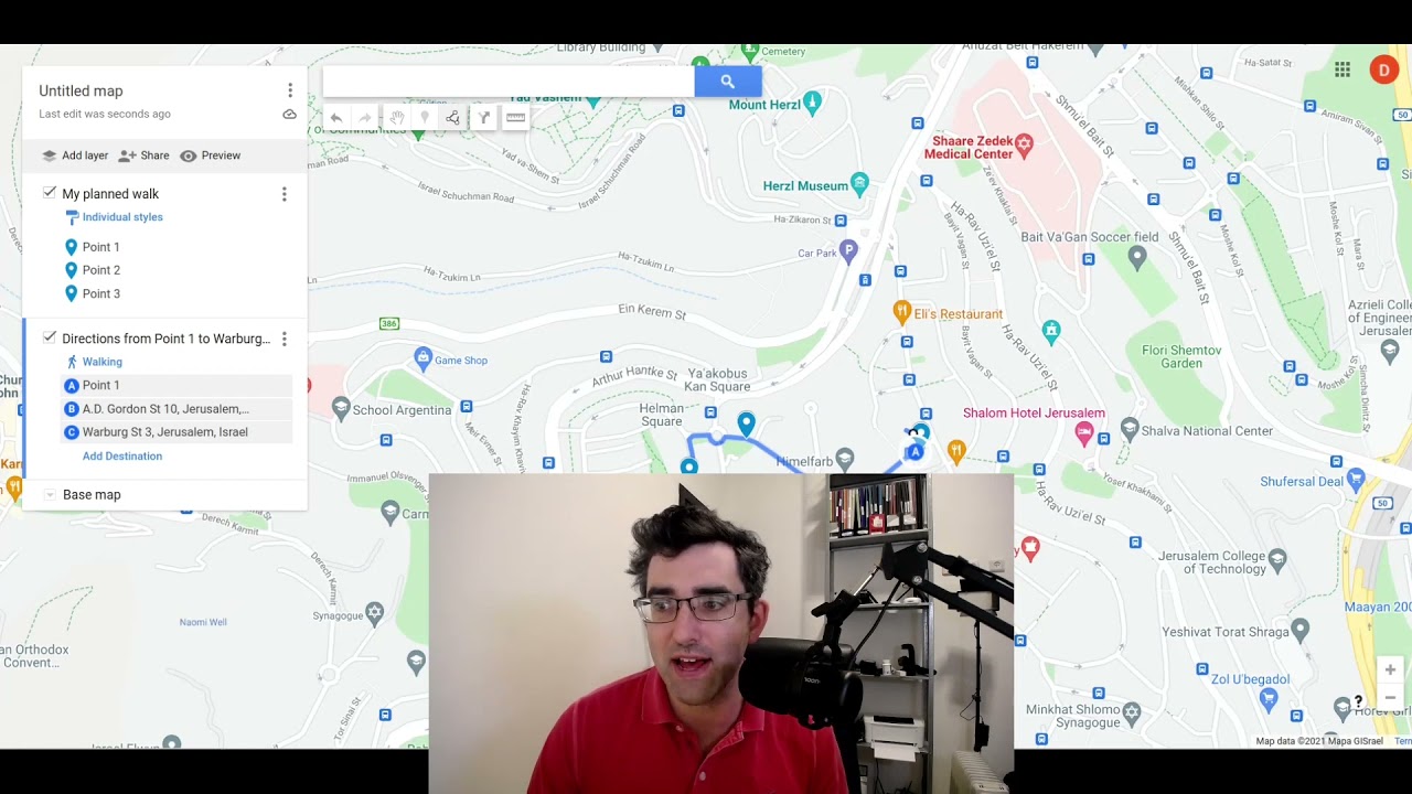 Foothpath vs. Google Maps For Planning Walks