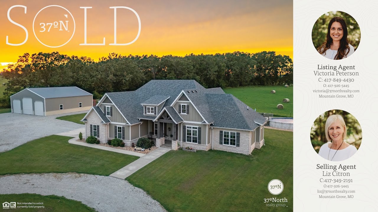 💥‼️SOLD‼️💥 - Missouri Farm! - Beautiful Custom Home!