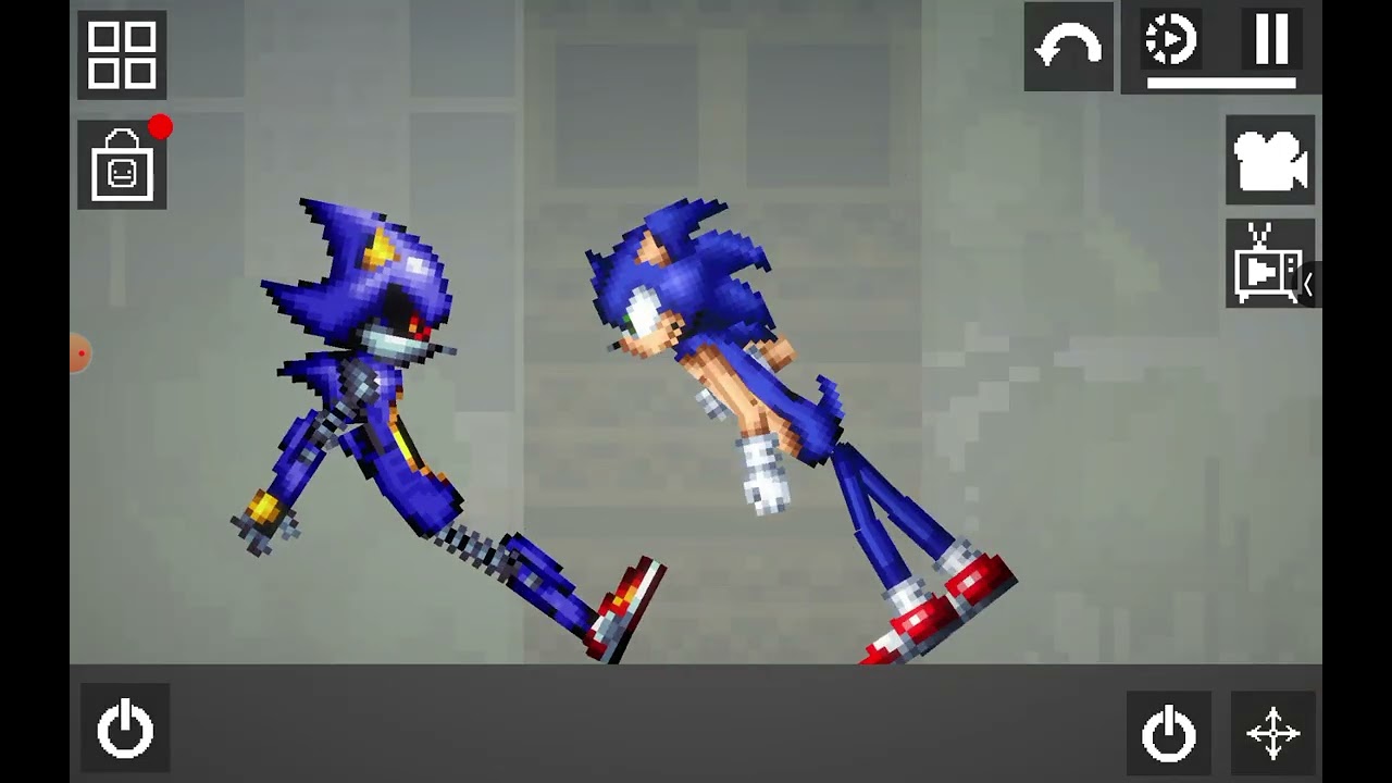 Sonic vs metal Sonic