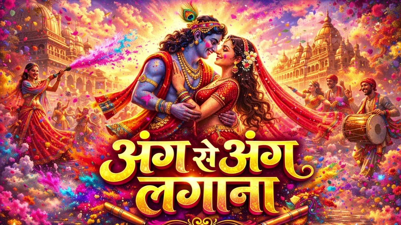 अंग से अंग लगाना | Ang Se Ang Lagana | New Holi Song 2026 | Bollywood Braj Song | Rang Barse #holi