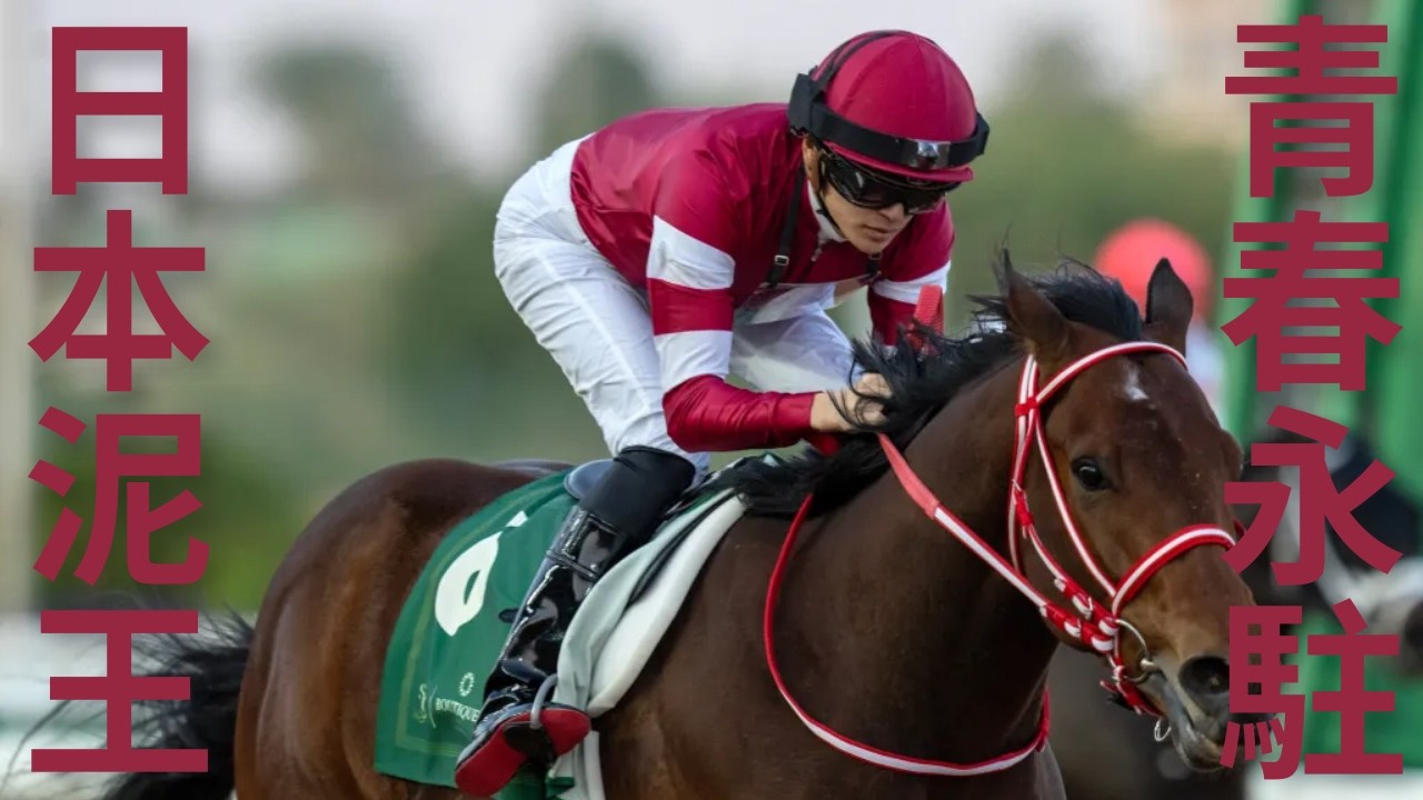 日本泥地王者青春永駐!力壓美國泥地戰車，連霸沙特盃!