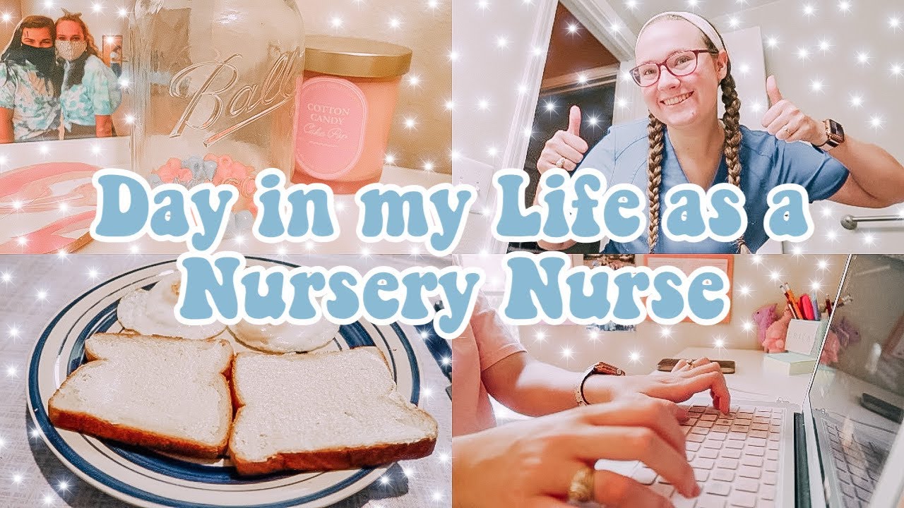 day in my life as a nursery nurse 🍼💙 | orientation, new grad nurse and work/life balance