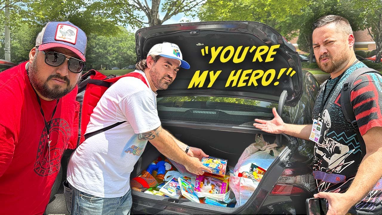 Ретро Рик СПАС наш день охоты за играми для NES!