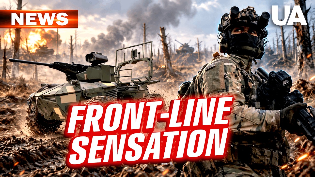 3rd Army Corps Breaks the Front Line! Ground Combat Robots Airdropped for the First Time in History