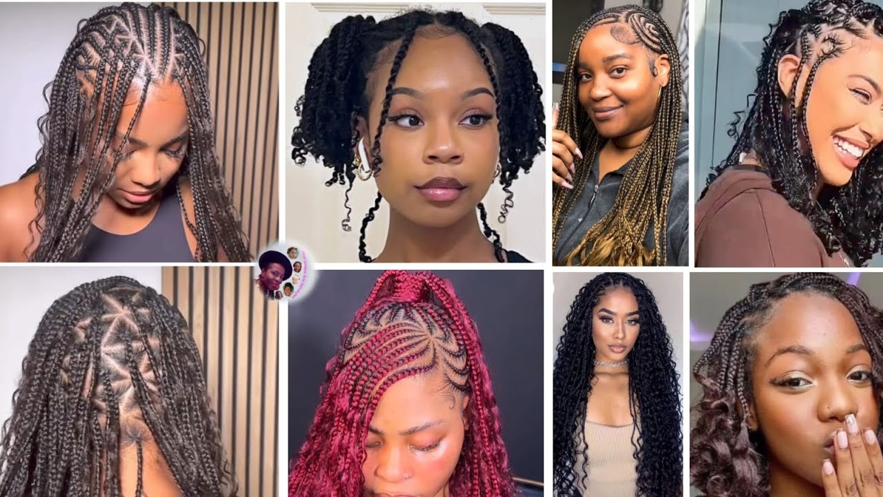 Exotic Summer Protective Styles For Natural Hair|Braids For Black Women |braids