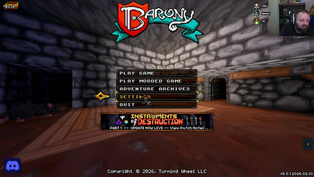 You know the drill more Barony