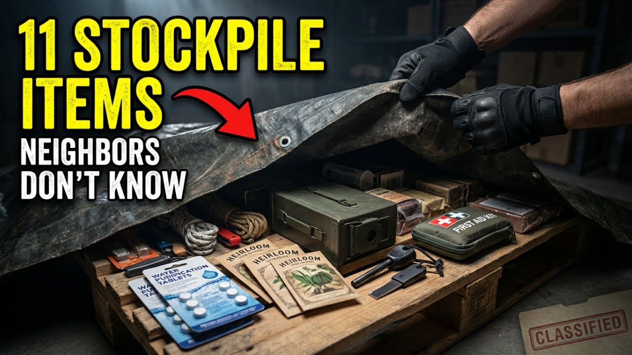 11 Stockpile Items I Keep HIDDEN From Neighbors | Game Changing Supplies