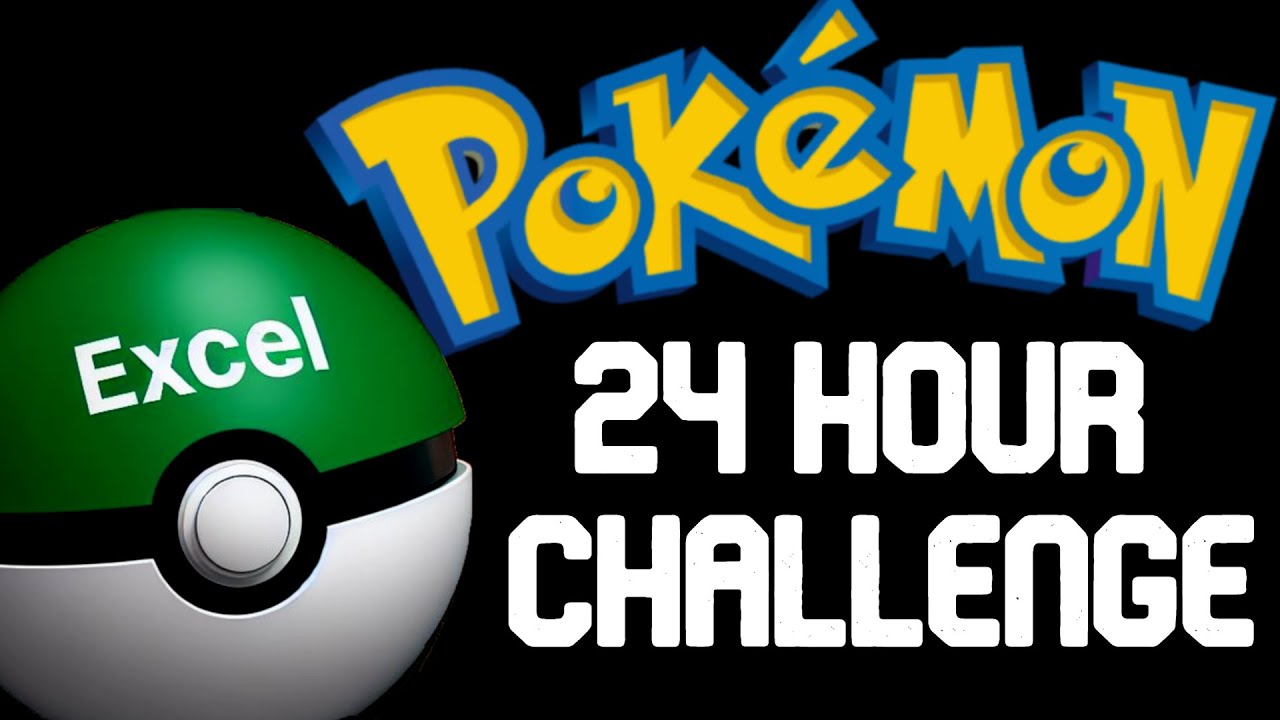 Могу ли я переделать Pokemon Fire Red за 24 ЧАСА в Microsoft Excel?