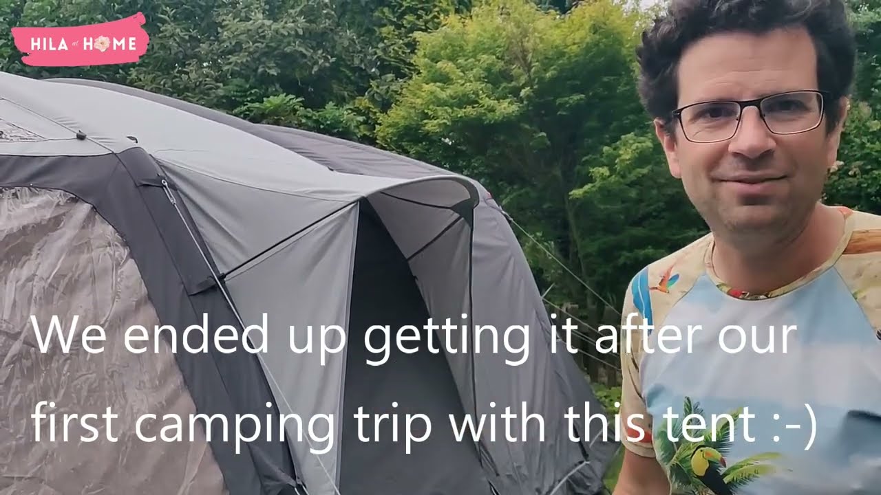 Outdoor Revolution Kalahari PC 7 0 Tent Vlog | Large Family Camping