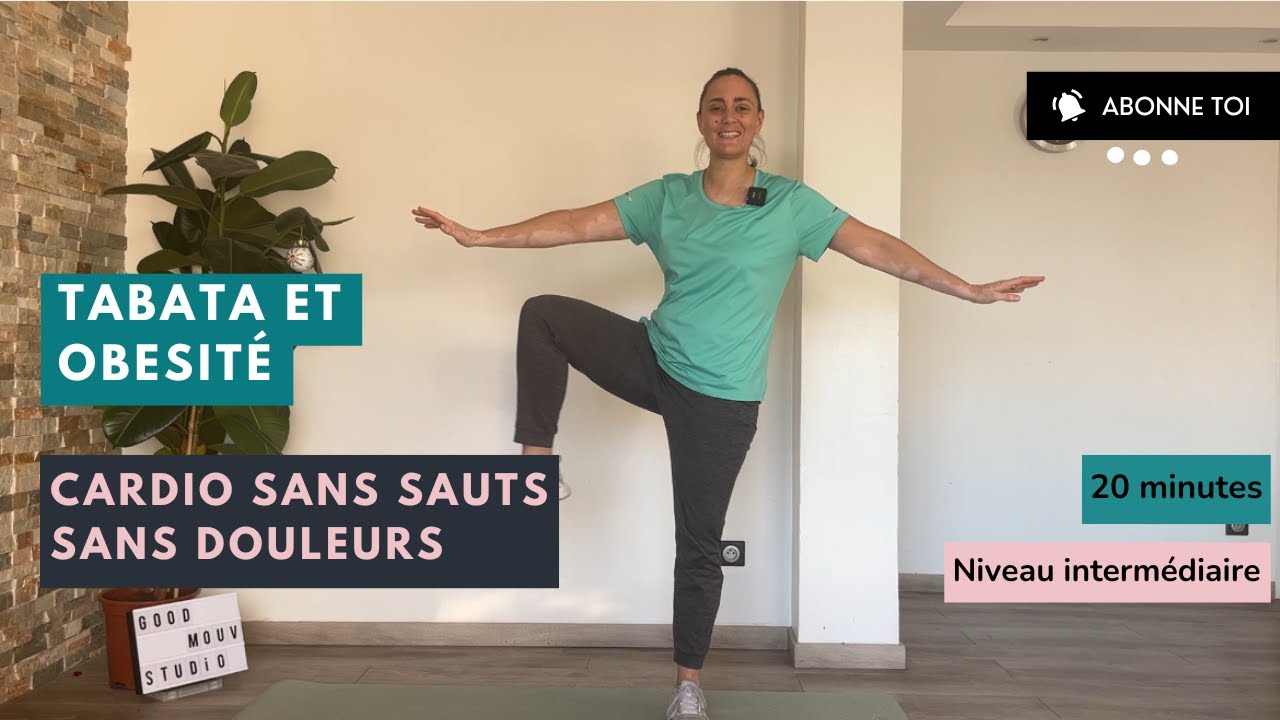 CARDIO et OBESITE - TABATA ADAPTE - Sans IMPACTS