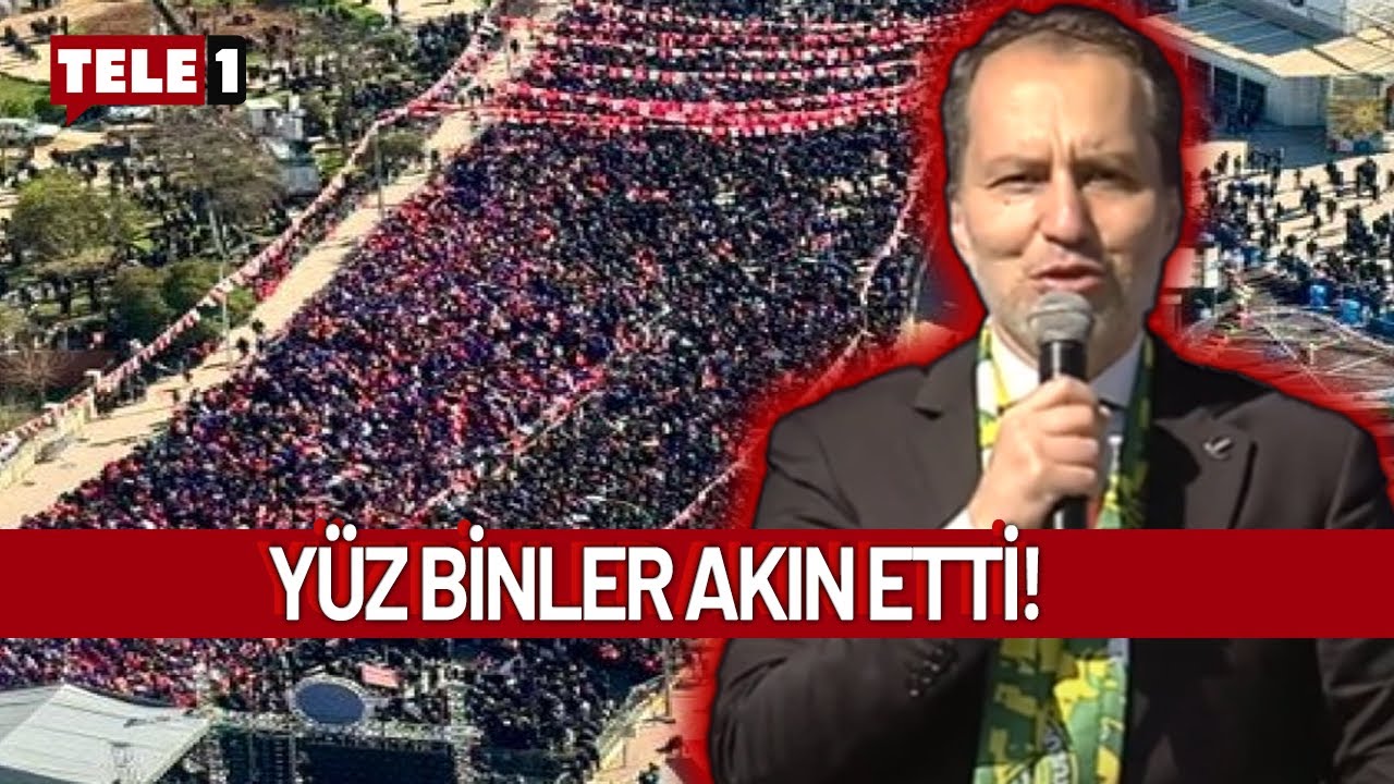 Yeniden Refah'tan AKP’nin kalesi Şanlıurfa'da gövde gösterisi