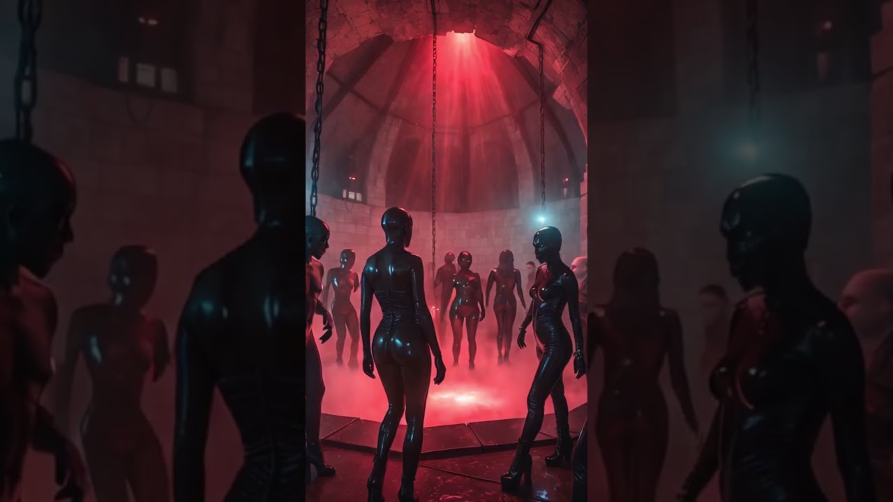 Encrypted Desires: Deep Underground Latex Gathering | Cinematic Fetish Scene