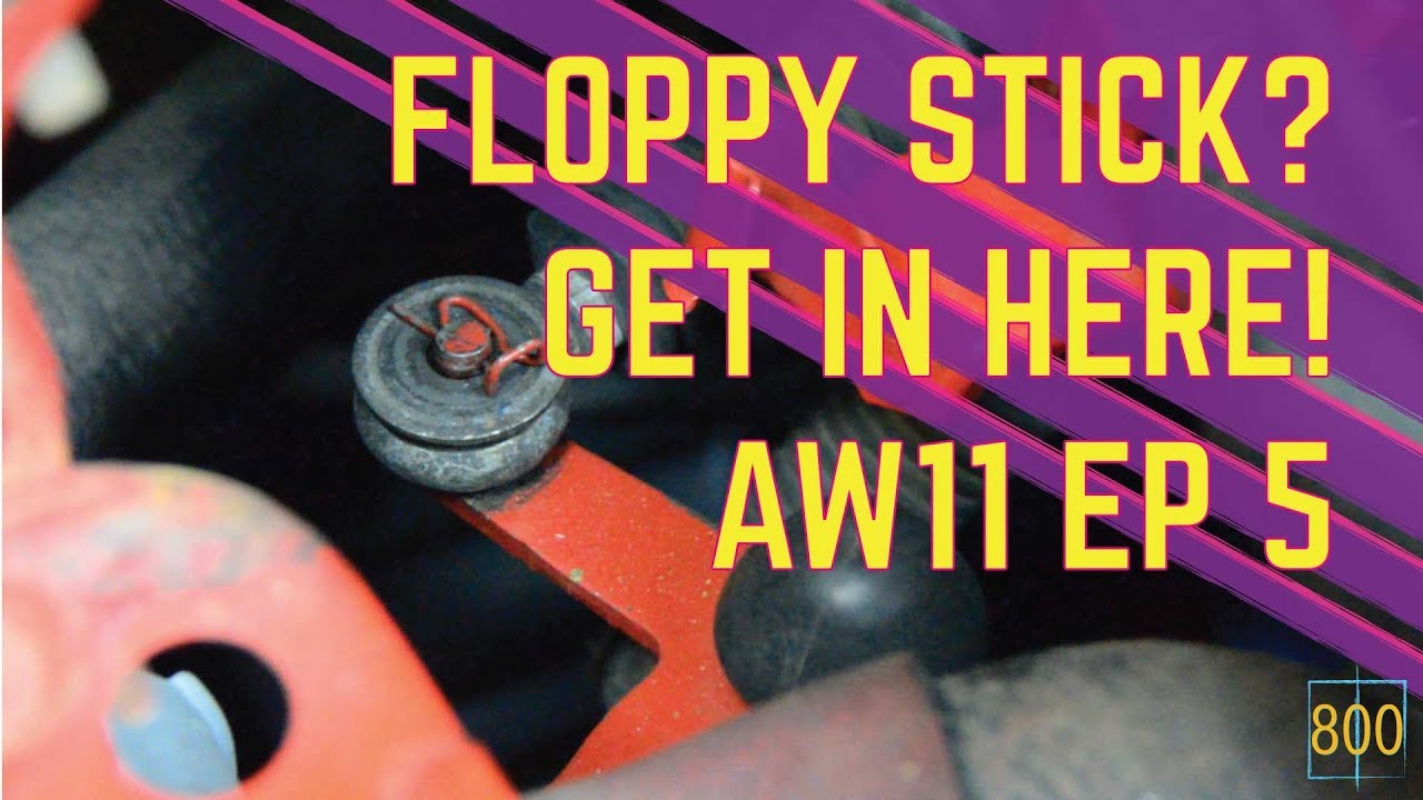 AW11 Shift Cable Bearing, Shift Cup, Shifter Base Bushing Install | Episode 5