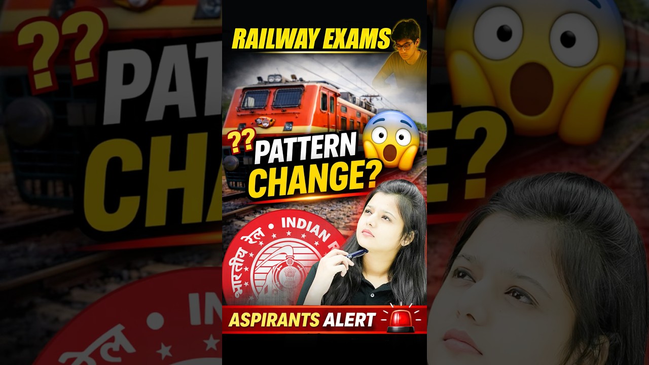 Railway Exam Pattern Changed😱😱 #railway2026 #railwayexam2026 #rrbalp2026 #rgrailwayexams