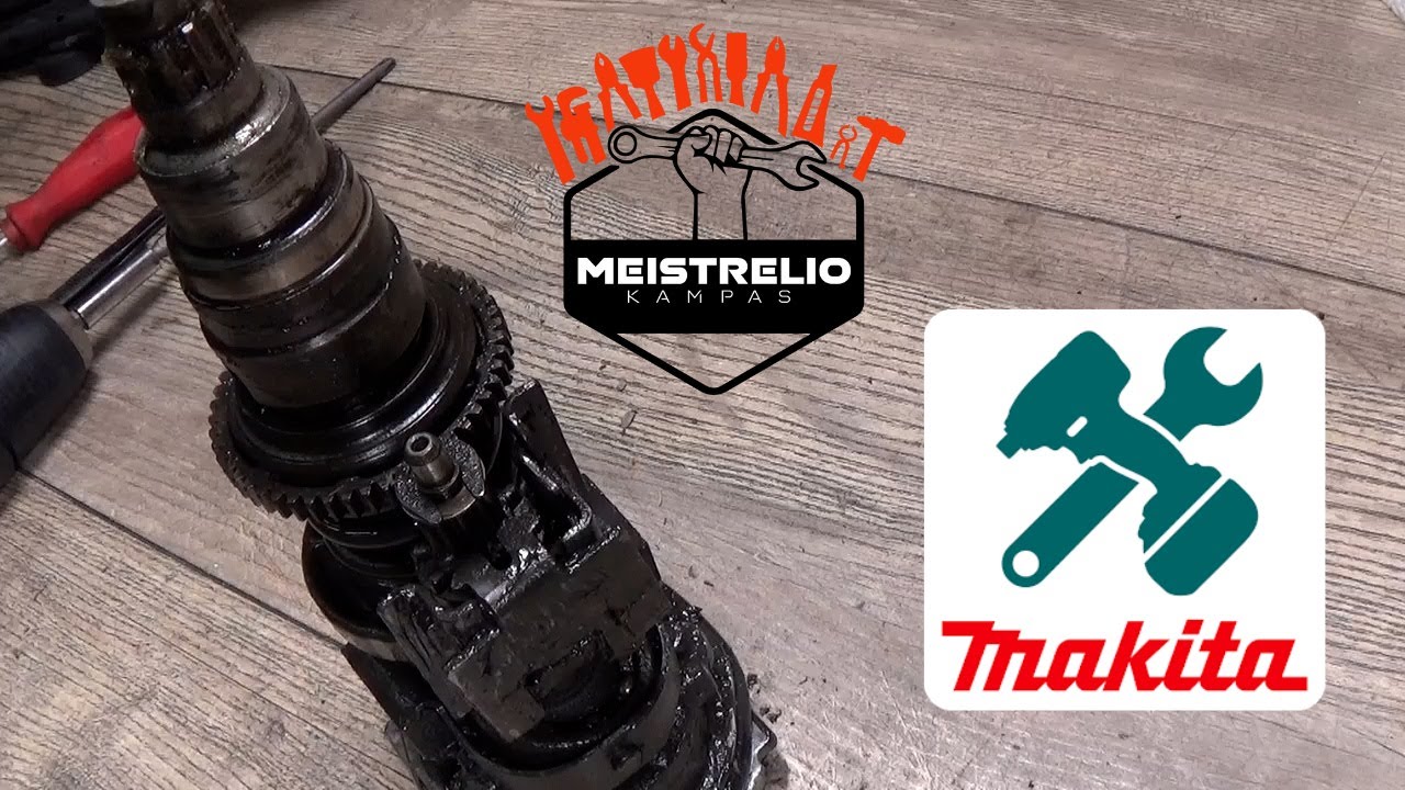 Makita HR2631FT hammer drill machine teardown 26 mm repair