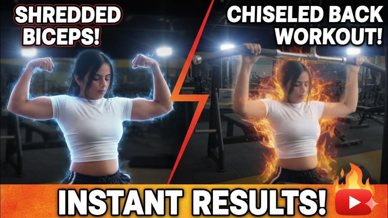 3 must workout for back ✅#pulldayworkout #bicepsworkout #gymgirl 