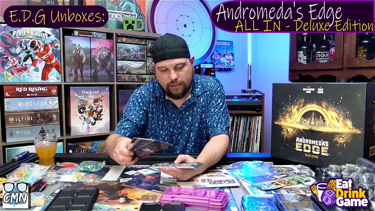 E.D.G Unboxes: Andromeda's Edge - Deluxe Edition (@CardboardAlchemy)